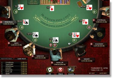  online blackjack tournaments real money